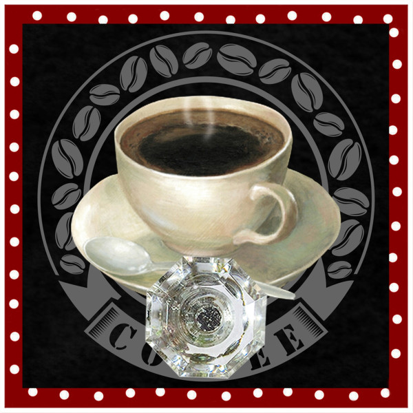 Wandhaken Coffee 4er Set