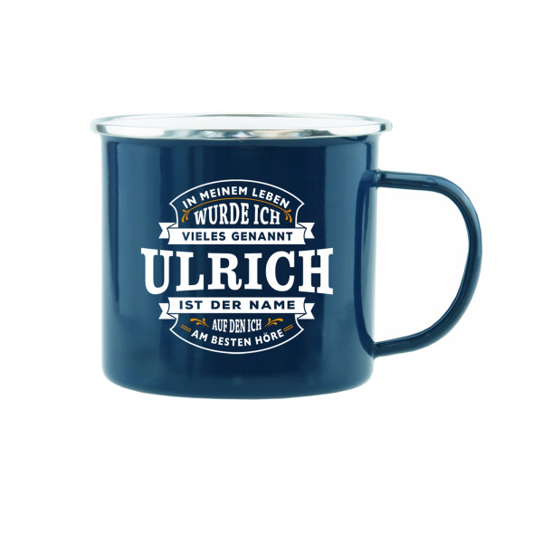 HTI-Living Ulrich Echter Kerl Emaille Becher