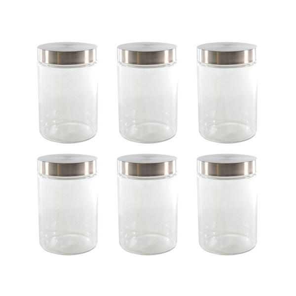 Vorratsdosen Glas 6er 1200ml