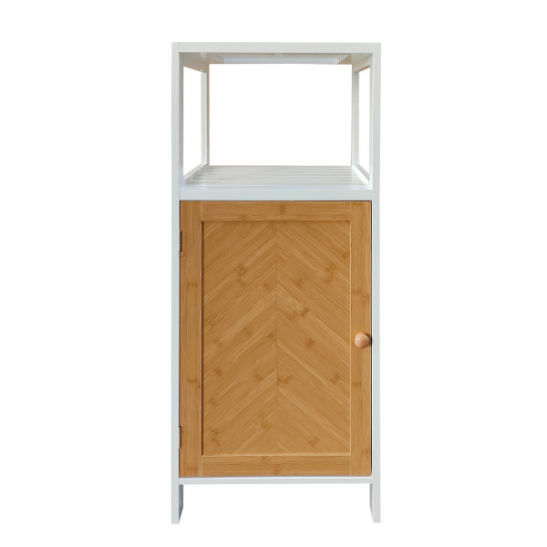 Badablage Ilian Weiß Bambus