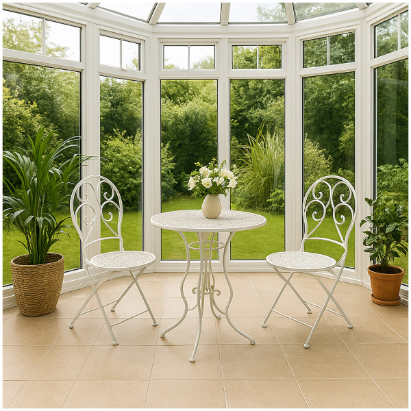 HTI-Line Lani Weiß Tischgruppe