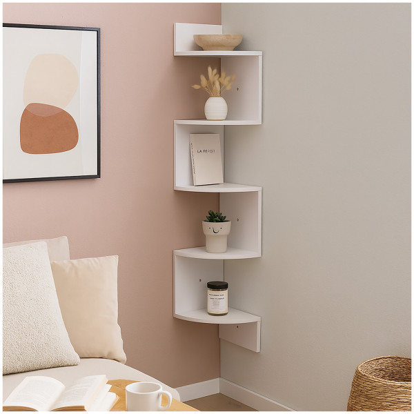 Eckregal Thekla L Weiß