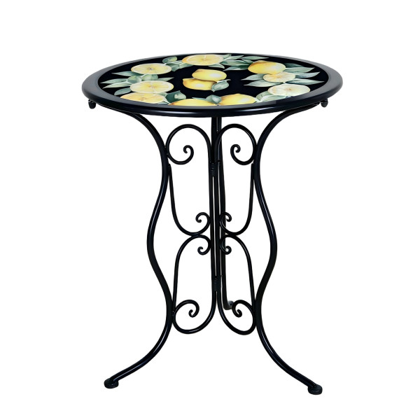 Gartentisch Menton Schwarz