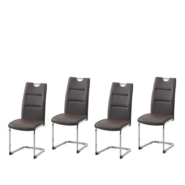 Schwingstuhl DannyC PU Braun