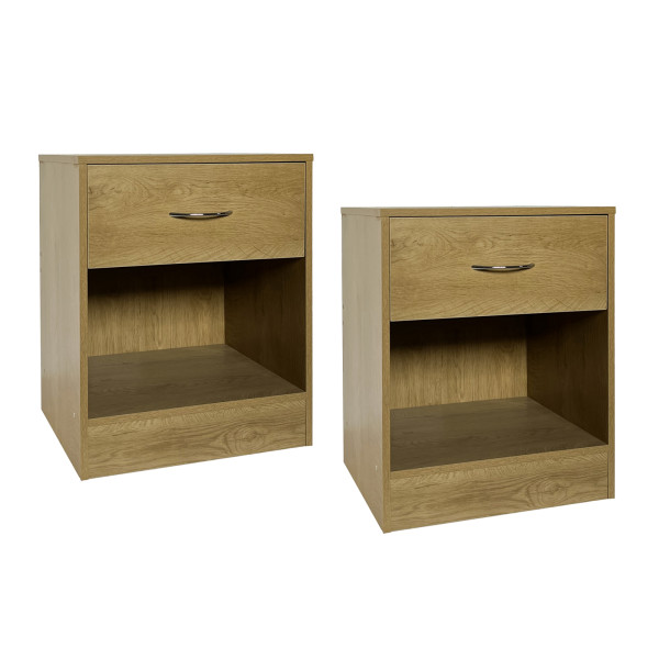 Nachttisch 2er Set Thekla 4050 Baumscheibe