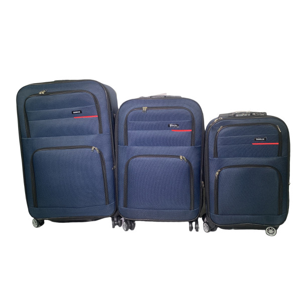 Kofferset Agosta Soft blau