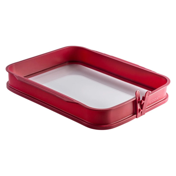 Auflaufform XL mit Glasboden 36x29x5 cm