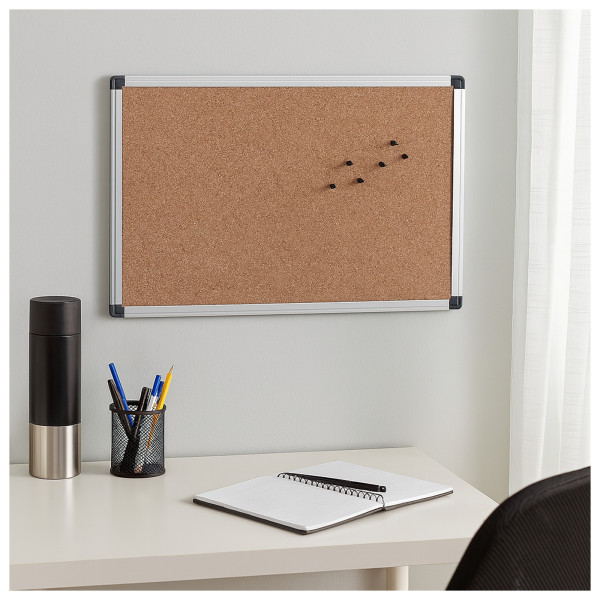 Pinboard m. Alurahmen, Kork