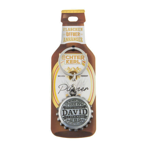Flaschenöffner - David