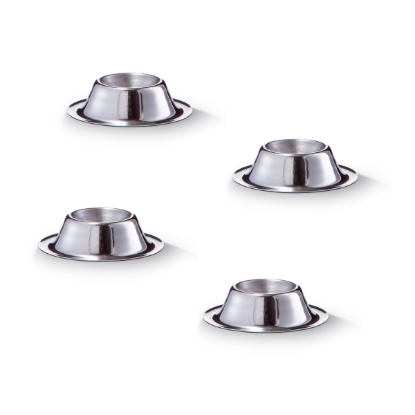 Eierbecher, Edelstahl 4er Set