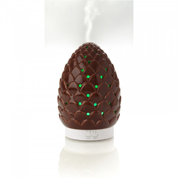 HTI-Living Porzellan Aroma Diffuser Zirbe Aromalampe