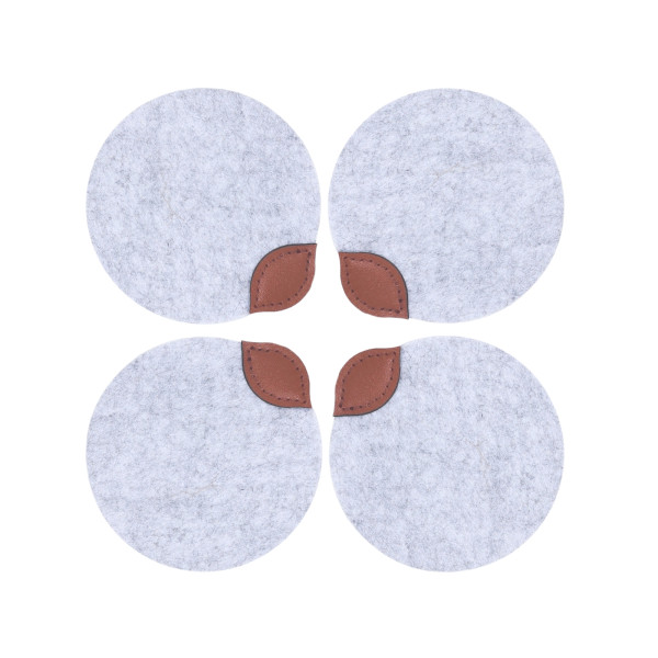 esmerina® 4er Set Untersetzer, Filz