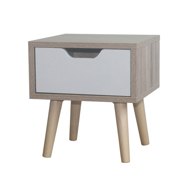 Nachtschrank 1 Schubk. Thekla 29325 Sonoma Weiß