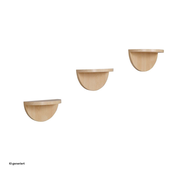 Wandregal Altona 943 3er Set Sonoma