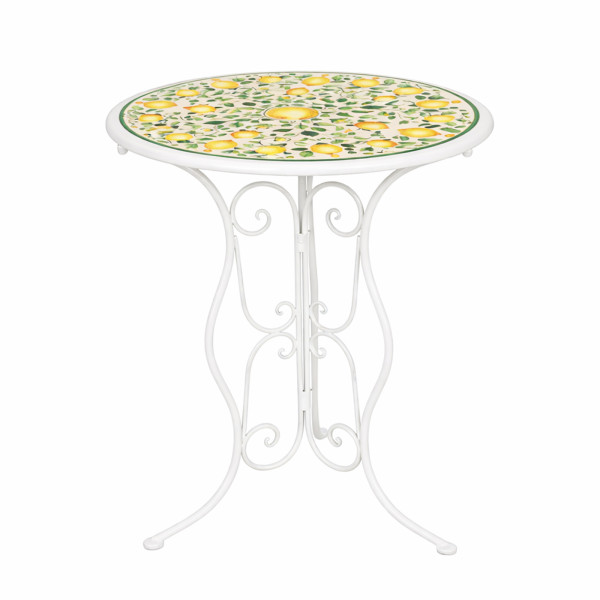 Gartentisch Menton Weiß