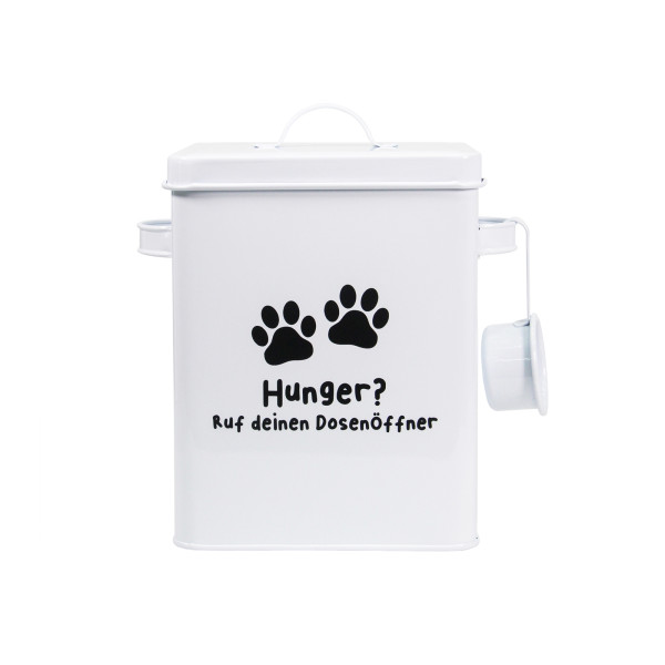 Hundefutterdose Sieglinde Weiß
