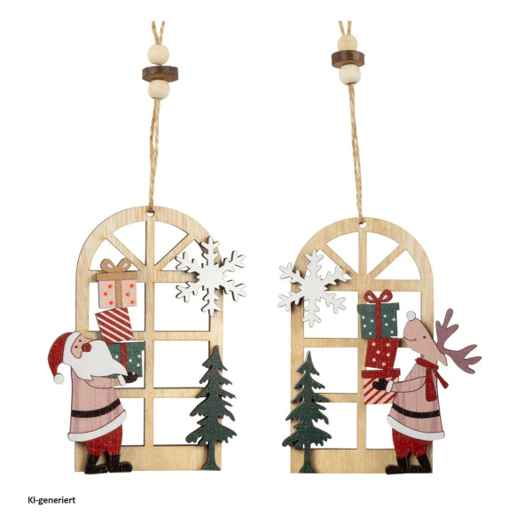Baumschmuck 12cm, 2er Set