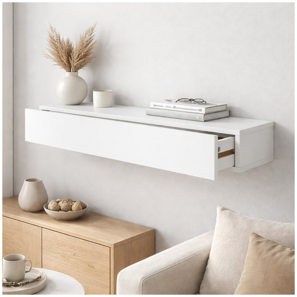 Wandregal Thekla L weiß
